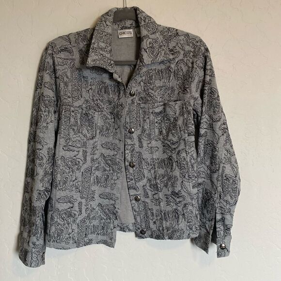 Chico’s gray jacket - Picture 1 of 7